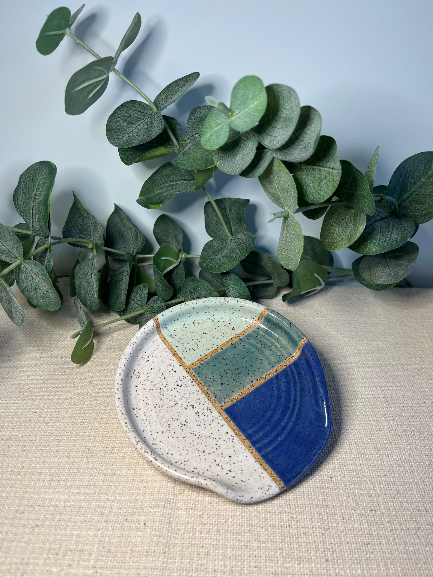 Speckled Multicolor Spoon Rest