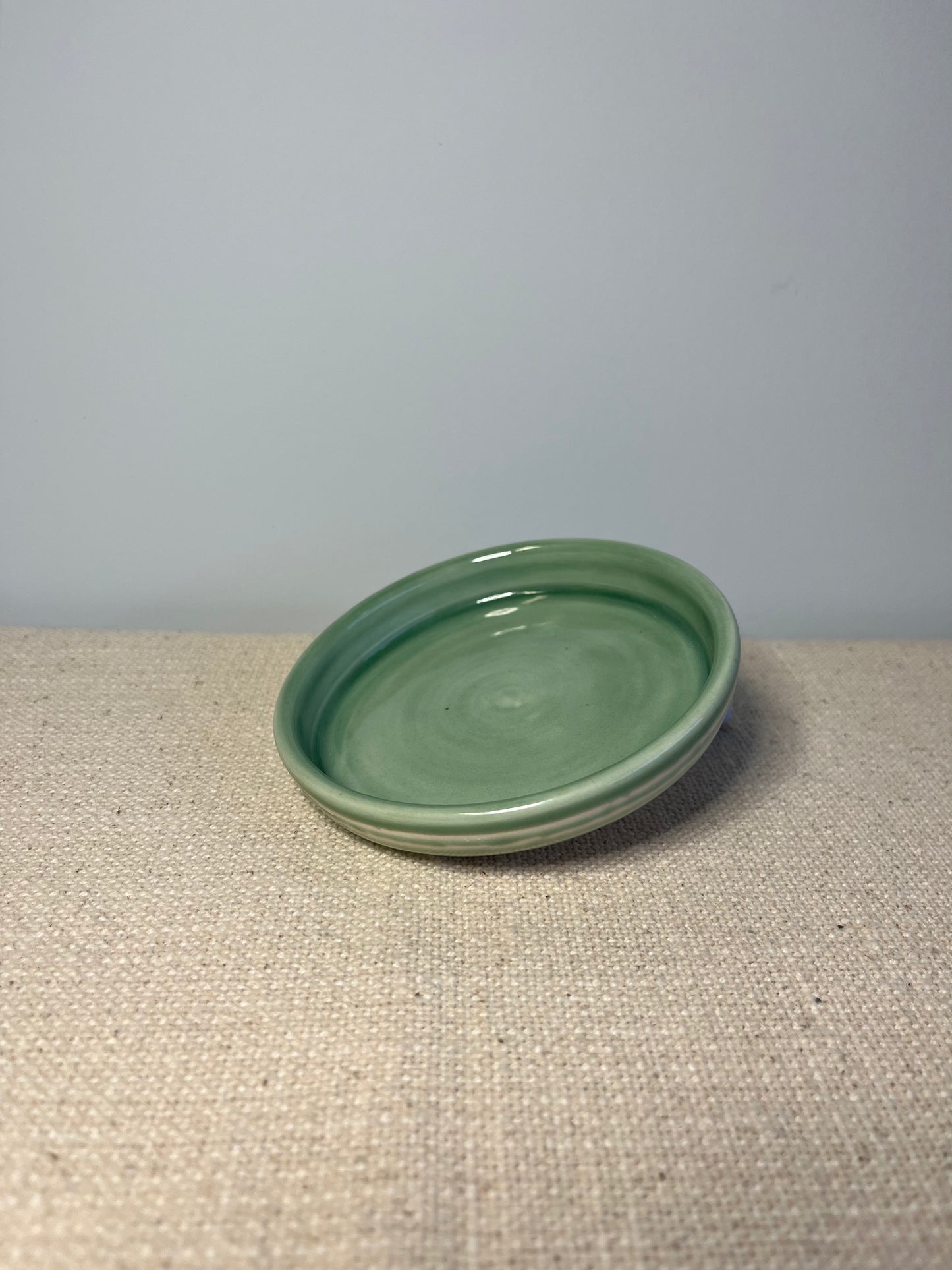 Green Wine Bottle Coaster
